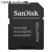 SanDisk/ SanDisk microSD-SD конверсионный адаптор SDHC стандарт соответствует Bulk SDAD-SD-BLK *me