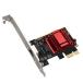 2.5GbE проводной LAN карта 2500BASE-T мульти- Giga bit LAN адаптер PCI Express x1 miwakura Realtek 8125 chip установка RJ-45 1 порт расширение повышение MPC-PCIEL2500 *me