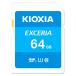 SD карта SD 64GB SDXC KIOXIAki ok siaEXCERIA Class10 UHS-I U1 R:100MB/s за границей li tail LNEX1L064GC4 *me