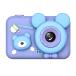  простейший фотоаппарат Kids цифровая камера FV-KC26 neXXionnek Zion анимация фотоснимок полосный . функция музыка воспроизведение заряжающийся штатив собственный .. палка включение в покупку голубой FV-KC26A * дом 