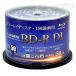 ブルーレイディスク BD-R DL 片面2層 50GB 1回録画用 50枚パック RiDATA RiTEK 4K BS CS 地デジ ハードコート ホワイトプリンタブル BR260EPW4X.50SP ◆宅