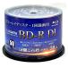  Blue-ray disk BD-R DL one side 2 layer 50GB 1 times video recording for 50 sheets pack RiDATA RiTEK 4K BS CS digital broadcasting hard coat white printer bruBR260EPW4X.50SP * home 