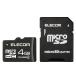  микро SD карта 4GB microSDHC карта ELECOM Elecom MF-MSDC4H серии Class4 SD изменение адаптер японский язык упаковка MF-MSD004GC4/H *me