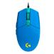 ge-ming мышь G102 Logitech Logitec 6 кнопка USB подключение Opti karu максимальный 8000DPI легкий 85g параллель импортные товары ограничение цвет голубой G102BL *ko