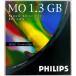 PHILIPS 5.25インチ MOディスク (光磁気ディスク) 1.3GB Macフォーマット済 1枚