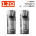Aspire Nexi Pro Pod �J�[�g���b�W �A�X�p�C�A �l�N�V�v�� �|�b�h 2�� vape pod�^ �׃C�v �d�q�^�o�R 1.2�� MTL ���d��