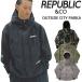 25-26 ���p�u���b�N REPUBLIC �� CO �X�m�{ �E�F�A�[ �W���P�b�g OUTSIDE CITY PARKA ���j�Z�b�N�X  ship1