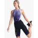 2XU Lady's light Speed Try suit FrontZip WT6663d triathlon wear purple / white / black your order 