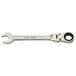 ̵KT Pro Tools G2110M19 180 Degree 12-Point Flexible Head Speed Wrench