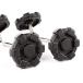 Rugged Ridge 13510.14 Elite Door Surround Knobs; 07-18 Jeep Wrangler JK, 4 Door