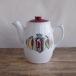 ten Be coffee pot tableware retro hand .. fruit design England Vintage #211128ja mica DENBY Jamaica