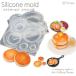 Miniature bread блин цельный type силикон mold миниатюра для хлеб type sili конусообразный UV resin type глина type полимерная масса для моделирования поток re