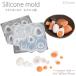 Miniature food.. Tama . круг & половина цельный type силикон mold миниатюра для одэн type sili конусообразный UV resin type глина type полимерная масса для моделирования поток re