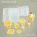 Miniature три person цельный type ( зеркало моти для шт. )UV/LED resin специальный силикон mold миниатюра для Новый год type sili конусообразный UV resin type глина type полимерная масса для моделирования поток re