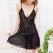  baby doll sexy Ran Jerry sexy нижнее белье прозрачный блестящий . оборудование орнамент очарование. V знак шея sexy . передний внизу. передний открытие 