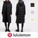  Lulu лимон lululemon Wunder Puff 900 down Phil длинный жакет пуховик down длинный женский бренд casual свободно одноцветный 