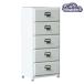 [ Dulton DULTON] 5 DRAWERS CHEST IVORY (5do lower z грудь слоновая кость ) 100-135IV [ бесплатная доставка ] [P10B-DT]