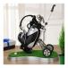  Golf авторучка подставка для ручки 3шт.@. авторучка Golf подарок Golf сувенир Golf подарок настольная подставка Mini PU Golf сумка имеется ( чёрный + серебряный ( газонная трава сырой имеется ))