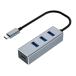 USB C ступица Type-C 3.0 4 порт тонкий маленький размер * легкий 5Gbps супер высокая скорость автобус энергия PS4 PS5 Windows Mac Chro
