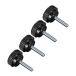 CoCud low let зажим ручка M8 x 40 mm мужской винт 25 mm head . лечение . пластик кнопка, ручка настройки винт рукоятка болт ручка черный .