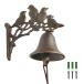 MrMrKura дверь звонковое устройство дверной звонок чугун производства дверь bell ветряной колокольчик орнамент bell вход сад магазин экстерьер орнамент подвешивание ниже тип рука поворот дверь bell Home для домашнее животное тренировка 