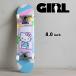  девушка скейтборд Complete GIRL SKATEBOARD HELLO KITTY 8.0inch GL106 MIKE CARROLL Mike * Carol скейтборд COMPLETE конечный продукт сборка завершено 