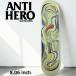  skate панель ANTI HERO anti герой скейтборд AN-5B Expression by BONGO HAND SUN Victor Pellegrin Chris * Johan son скейтборд детали DECK