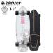 CARVER CarVer скейтборд 31 дюймовый RESIN CX грузовик Complete Surf skate серфинг тренировка 