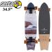SECTOR9 Sector na in UNAGI RIPS 34.5 дюймовый SURF Surf skate off tore суша tore скейтборд SK8 супер PayPay праздник 