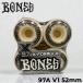  скейтборд Wheel BONES WHEEL X-FORMULA STANDARDbo-nz Wheel 52mm 97A [5] V1 скейтборд 4 шт. комплект X Formula супер PayPay праздник 