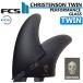 FCS2 FIN ե2 եܡ ե CHRISTENSON TWIN FIN PG Black ꥹƥ󥽥 ĥե ѥեݥޥ󥹥饹 XL ȥǥʥ