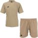  New balance Black Out сетка вязаный Short рукав футболка &amp; шорты для взрослых футбол p Ractis верх и низ в комплекте NewBalance AMT55207/AMS55200-SNW