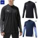  Mizuno стрейч флис рубашка половина Zip для взрослых футбол тренировка одежда mizuno P2MCD515
