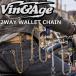  vi n&amp;eiji цепочка для бумажника Vin&amp;Age TYPE VWCD2 2WAY WALLET CHAIN кошелек мужской мужской цепочка для бумажника кошелек цепь бумажник код 