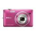 Nikon digital camera COOLPIX S3500 optics 7 times zoom number of effective pixels 2005 ten thousand pixels strawberry pink S3500PK