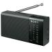 Sony портативный портативный радио ICF-P36 : FM/AM/ широкий FM соответствует ширина класть type черный ICF-P36 B