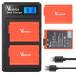 Vemico orange аккумулятор 2 шт 1350mAh большая вместимость сменный аккумулятор 