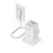  разветвитель tower type PD20W внезапный скорость зарядка удлинитель 2m.... розетка type-c хочет ..- зарядное устройство стол ответвление TESSAN 8AC темно синий 