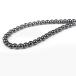 天然石 ヘマタイト磁気ネックレス 4mm