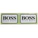 HUGO BOSS �q���[�S�{�X ���v���J�w�����b�g�p �X�e�b�J�[ 2���Z�b�g �V�[��