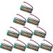 10 шт. комплект SH284552520 CR17450E-R(3V) CR17450E-R-CN23 CR-AG(3V) соответствует C25P большая вместимость lithium батарейка сменный огонь сигнал тревоги контейнер SH28455 и т.п. для замены 