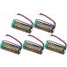 5 шт. комплект SH284552520 CR17450E-R(3V) CR17450E-R-CN23 CR-AG(3V) соответствует C25P большая вместимость lithium батарейка сменный огонь сигнал тревоги контейнер SH28455 и т.п. для замены 