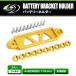 [ mail service free shipping ] all-purpose battery stay Suzuki Jimny JA11 JB23 JB64 JB74 fixation fender washer set Gold 