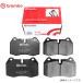 brembo ֥ XJ J12PB ֥졼ѥå ꥢ P59 042 JAGUAR DAIMLER BLACK ǥѥå ֥졼ѥå