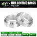 �A���~�� �n�u�����O �O�a73mm �ԗ��n�u�a56mm ����15mm�i����14mm�j 2�Z�b�g �z�C�[���Œ� �����z�C�[�� �ЊO�z�C�[�� �^�C��