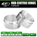 �A���~�� �n�u�����O �O�a73mm �ԗ��n�u�a56mm ����25mm�i����24mm�j 2�Z�b�g �z�C�[���Œ� �����z�C�[�� �ЊO�z�C�[�� �^�C��