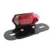 �o�C�N �~�j LED �e�[�������v ���b�h �� 12V �u���[�L�A�� �i���o�[�� ���� �}�E���g��̌^ �{���g �i�b�g�t�� �i���o�[�X�e�[