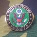  милитари значок булавка zU.S.Army America суша армия Army символ Logo . глава 