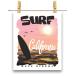  открытка серфер California щетка by Fox Republic