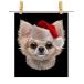 [ chihuahua dog dog .. Christmas Santa Claus ] postcard by Fox Republic